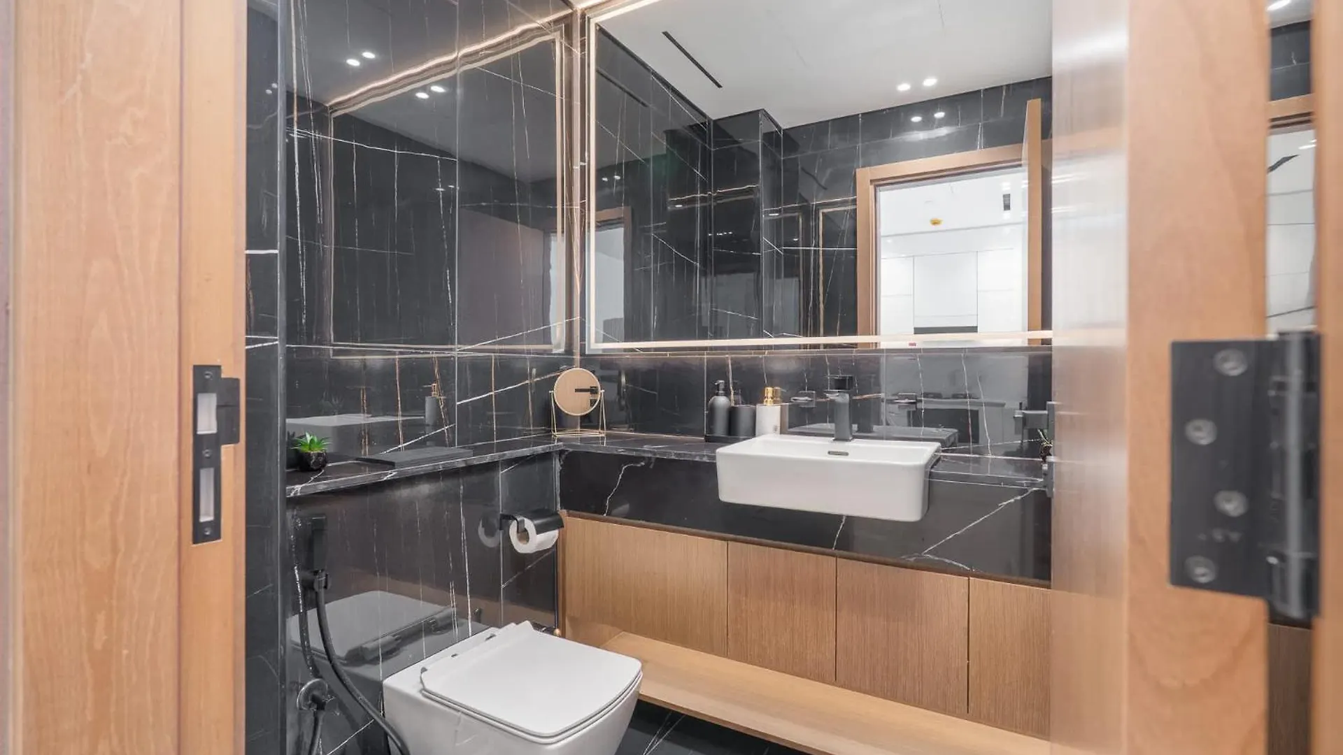 Skyline Views In This 1 Bedroom At Binghatti Onyx Dubai Apartment